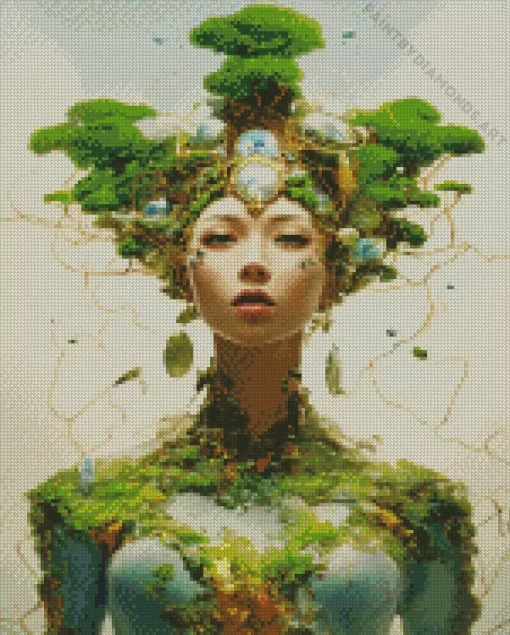 Fantasy Dryad Diamond Painting