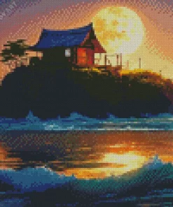 Fantasy Island Art Diamond Painting