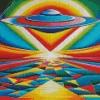 Fantasy Ufo Art Diamond Painting