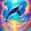 Fantasy Whale Diamond Painting