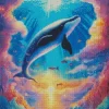 Fantasy Whale Diamond Painting