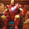 Fat Iron Man Diamond Painting