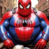 Fat Spiderman Diamond Painting