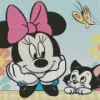 Figaro And Minnie Diamond Painting