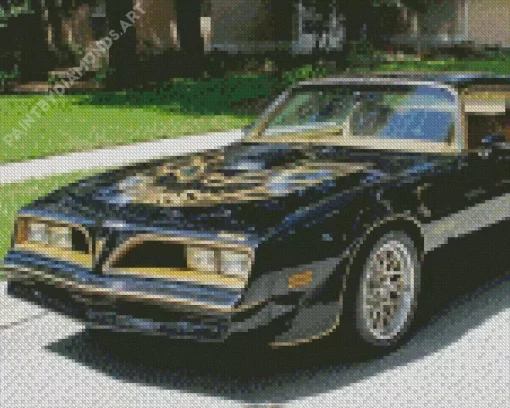 Firebird 78 Car Diamond Painting