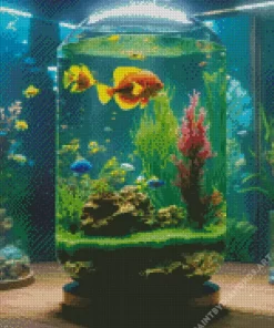 Fish Tank Art Diamond Painting