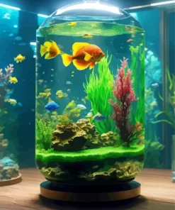 Fish Tank Art Diamond Painting