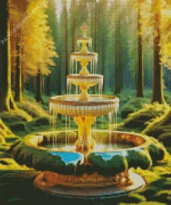 Fountain Art Diamond Painting