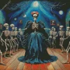 Frida Kahlo Skull Art Diamond Painting