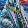 Gangster Polar Bear Diamond Painting