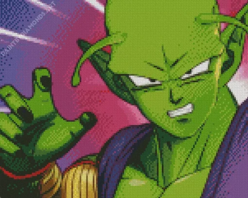 Piccolo Dragon Ball Diamond Painting