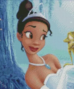 Princess Tiana And The Frog Diamond Painting