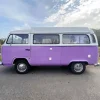 Purple Volkswagen Bus Diamond Painting