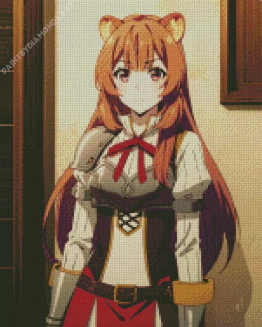 Raphtalia The Rising Of The Shield Hero Diamond Painting