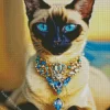 Rich Siamese Cat Diamond Painting