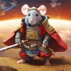 Samurai Mouse Diamond Painting