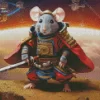 Samurai Mouse Diamond Painting