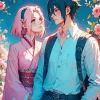 Sasuke Uchiha And Sakura Haruno Diamond Painting