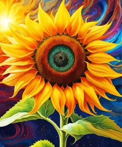 Sunflower Art Diamond Painting