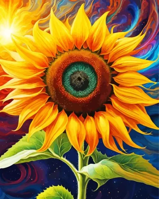 Sunflower Art Diamond Painting