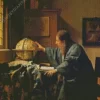 The Astronomer by Johannes Vermeer Diamond Painting