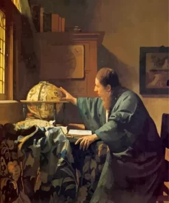 The Astronomer by Johannes Vermeer Diamond Painting