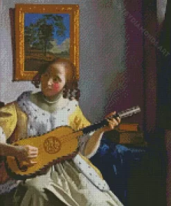 The Guitar Player Diamond Painting