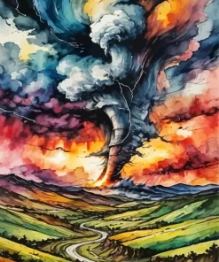 Tornado Diamond Painting