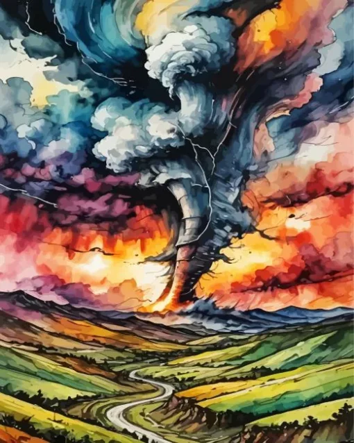 Tornado Diamond Painting