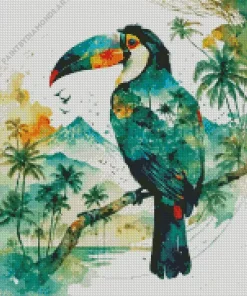 Toucan Bird Diamond Painting