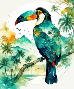 Toucan Bird Diamond Painting