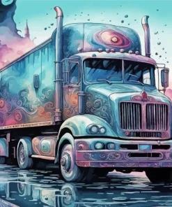 Truck Art Diamond Painting