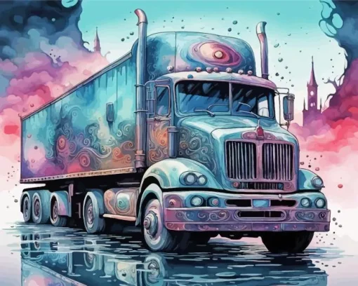 Truck Art Diamond Painting