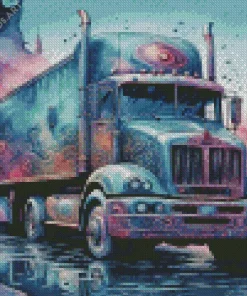 Truck Art Diamond Painting