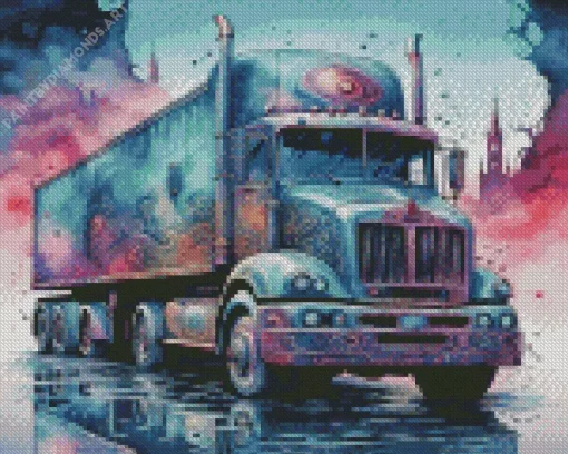 Truck Art Diamond Painting