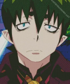 Amaimon Blue Exorcist Villain Diamond Painting