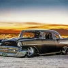 Black 57 Chevy Diamond Painting