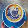 Blue Coffee Cup Diamond Painting