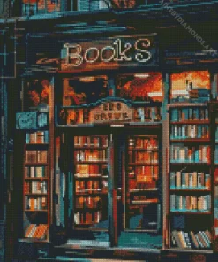 City Book Shop Diamond Painting