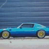 Classic Blue Firebird Diamond Painting