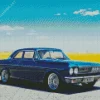 Classic Blue Ford Falcon Diamond Painting