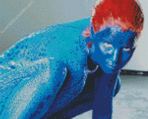 Mystique X Men Diamond Painting