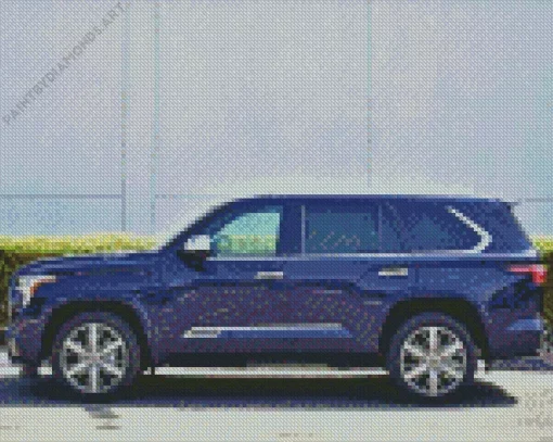 Ark Blue Sequoia Toyota Diamond Painting