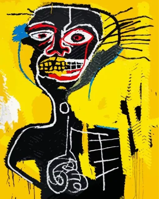 Basquiat Cabeza Diamond Painting