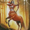 Beautiful Female Centaur Diamond Painting