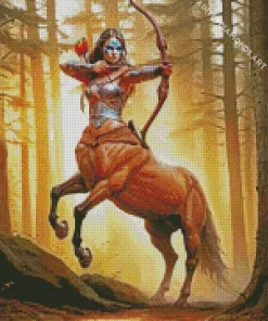 Beautiful Female Centaur Diamond Painting