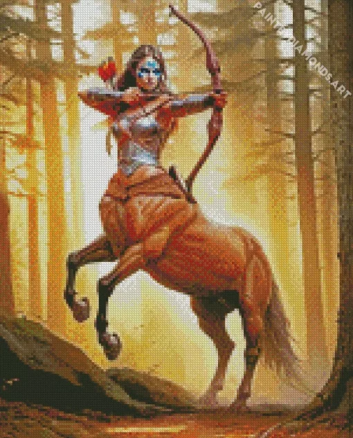 Beautiful Female Centaur Diamond Painting