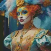 Beautiful Female Clown Diamond Painting