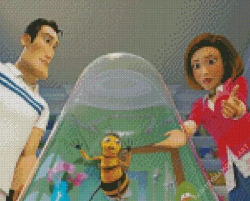 Bee Movie Diamond Painting