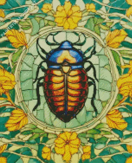 Beetle Art Diamond Painting